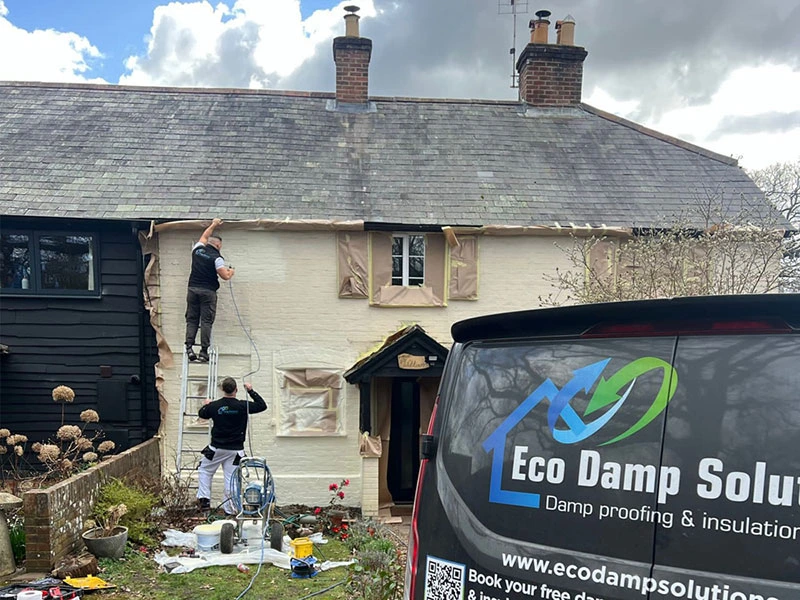 Eco Damp Solutions: Facade Coating