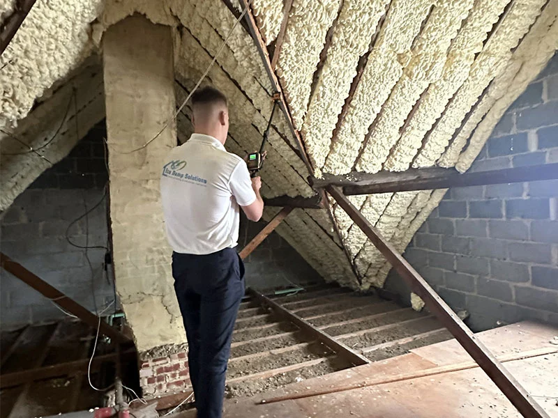 Eco Damp Solutions: Spray Foam Removal